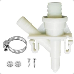 385311641 KIT VÁLVULA DE AGUA DE INODORO RV PARA INODOROS SERIE 300.310.320 PÉTALOS - Imagen 1 de 6