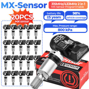 20* Autel MX Sensor 315/433MHz 2 in 1 TPMS Tire Pressure Sensor TPKS Programming