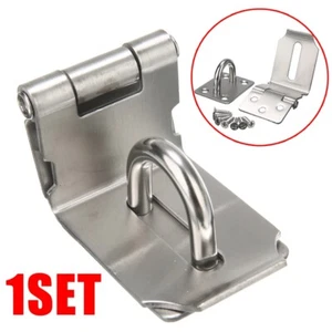 Safety Lock Security Hardware Padlock Clasp Household Hasp Door Lock Accessary - Picture 1 of 15