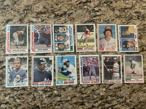 1982 TOPPS Baseball Complete Your Set #1-thru 789 MANY STARS You Pick NM