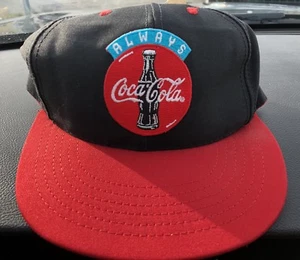 Neu mit Etikett Vintage Always Coca Cola Snapback verstellbare Papa Mütze hergestellt in den USA selten Louisville - Bild 1 von 3