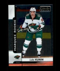 2017-18 O-Pee-Chee Platinum #178 Luke Kunin RC (ref 112552)