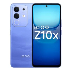 iQOO Z10x 5G (Ultramarine 8GB RAM 128GB)Dimensity 7300 Processor Global Version - Picture 1 of 6