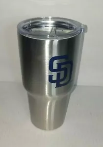 SAN DIEGO PADRES MLB 30 Oz. Stainless Steel Tumbler - Picture 1 of 12