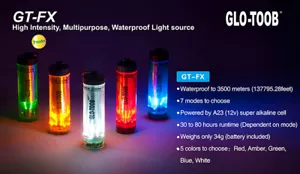 Glo-Toob GT FX 7 programmierbare wasserdichte Leuchte. Wählen Sie eine Leuchte - Bild 1 von 8