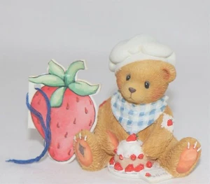 CHERISHED TEDDIES FIGURINE MATTHEW A DASH OF LOVE SWEETENS A DAY 1995 NIB 156299 - Picture 1 of 8