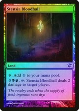 Stensia Bloodhall FOIL Innistrad HEAVILY PLD Land Rare MAGIC MTG CARD ABUGames