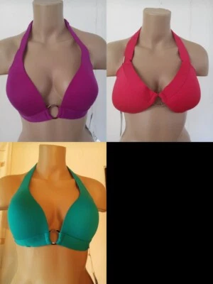 Bikinioberteil Nikki Beach von Sapph Triangel Bikini 75-90 A-D Cup div. Farben - Bild 1 von 4