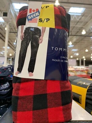 2PK, "S", MULTICOLOR, TOMMY HILFIGER Canadá PANTALÓN FRANELA HOMBRE Foto 1 de 4