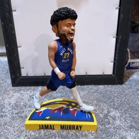 JAMAL MURRAY Denver Nuggets NBA Retro Hardwood Classic Bobblehead #/216 NIB! Cover