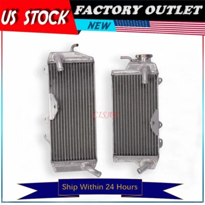 Radiador todo aluminio para Kawasaki KX450F KXF450 KX450 2009-2011 (L+R) Foto 1 de 4