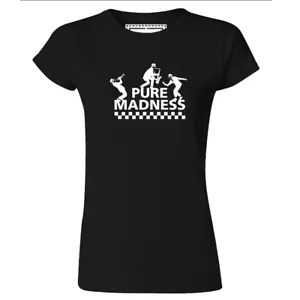 T-shirt donna pura follia Ska 2 toni speciali follia selezione ragazza rude - Foto 1 di 2