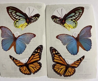 2009 Lot of 2 Modules Mrs Grossman's BUTTERFLIES Photoessence 6 Stickers - Image 1 of 4