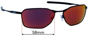 SFx Replacement Sunglass Lenses fits Oakley Savitar OO6047 - 58mm Wide - Picture 1 of 31