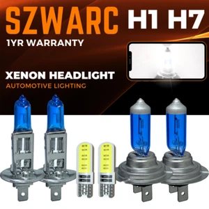 Fits Vauxhall Astra MK5 H Hid Headlight Xenon White Led Side Light Bulbs 2004-09 - Picture 1 of 20