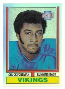 CHUCK FOREMAN 2001 Topps Archives Reserve # 28 Rookie Reprint 74T NM - MT - Picture 1 of 2
