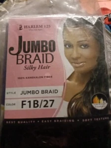WOMEN'S 100% Kanealon jumbo braid ColorF1B/27 - Picture 1 of 5