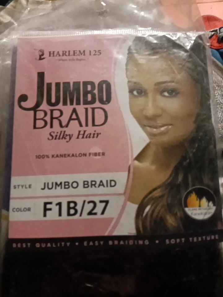 WOMEN'S  100% Kanealon jumbo braid  ColorF1B/27 - Image 1 of 4