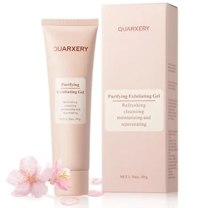 50g Purifying Exfoliating Gel, Quarxery Purifying Cream for Face & Body - Picture 1 of 14