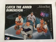 Silver Star Baseball Holograms Promo Ad 1991, Ripken, Ryan, Justice, Henderson 
