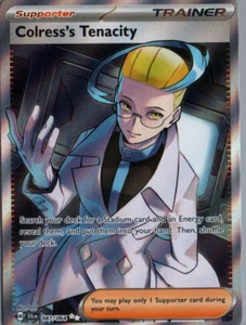 Colress's Tenacity Pokemon 087/064 Shrouded Fable TCG Rare Card collectable - Foto 1 di 2