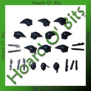 WARHAMMER 40K BIN BITS TAU PATHFINDER TEAM - HEADS