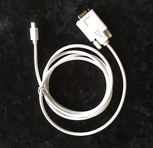 DISPLAYPORT™ MALE TO VGA FEMALE ACTIVE ADAPTER CONVERTER - WHITE D-2 - Picture 1 of 3