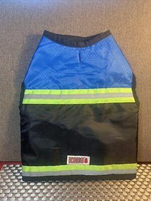New Without Tags KONG Small-Medium Cooling Vest for Dogs Reflective Black Blue - Image 1 of 4