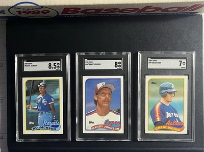 Полный набор из 792 бейсбольных карточек 1989 Topps; Бо, Р. Джонсон RC, Биггио - Изображение 1 из 3