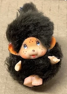 Vintage Monchhichi 2” Mini Plush Monkey Rare  1970s Rubber Face - Picture 1 of 7
