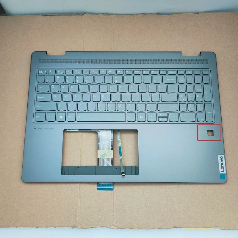 5CB1L31865 Lenovo US Palmrest Keyboard Storm Grey 82YN0002US YOGA 7 16IRL8