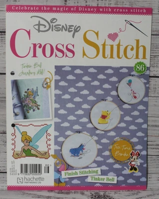 DISNEY HACHETTE cross stitch magazine ISSUE 86 please read description - Image 1 of 4