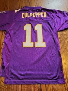 Reebok Daunte Culpepper Minnesota Vikings Jersey Youth Large 14-16 Football  - Picture 1 of 9