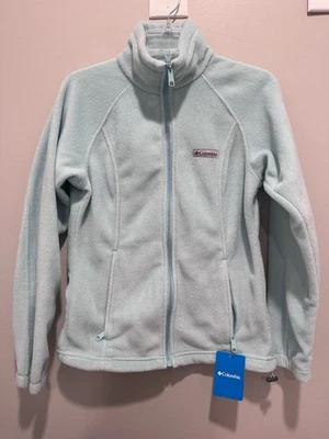 COLUMBIA Mujer’s Nuevo con Etiquetas Benton Springs Cremallera Completa Vellón; Talla Pequeña Foto 1 de 4