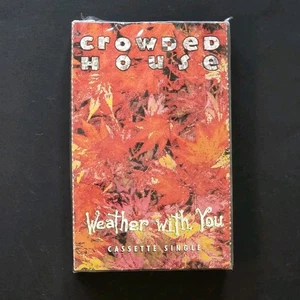 CROWDED HOUSE "Weather With You" STILL SEALED AUSSIE 1992 CASSETTE SINGLE - Picture 1 of 2