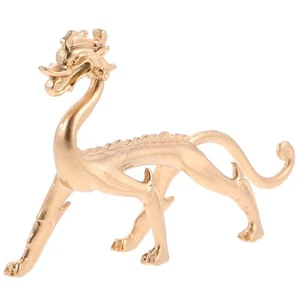  Kreative chinesische Drache Ornament Kabinett Statue Jahr der Dekoration - Bild 1 von 12