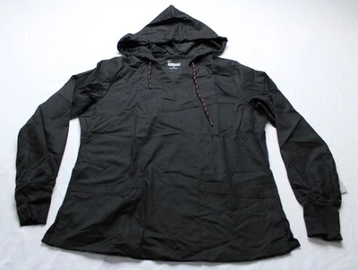 Butter-Soft Originals Women's 5-Pocket L/S Pullover Hoodie BL1 Black Medium - Image 1 of 4