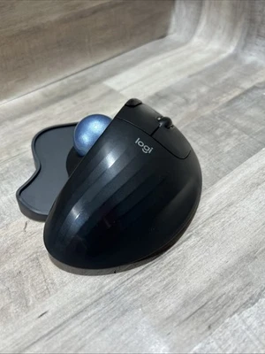 Logitech ERGO M575 Wireless Bluetooth Trackball Mouse Graphite 910-005869 - Image 1 of 3