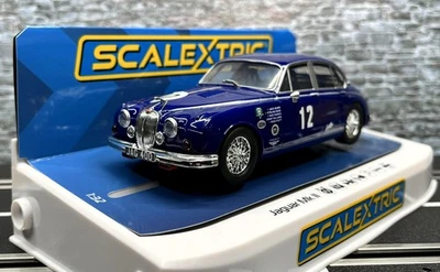 1/32 Slotcar Scalextric Jaguar MK2 - Grant Williams Racing C4596 - Bild 1 von 4