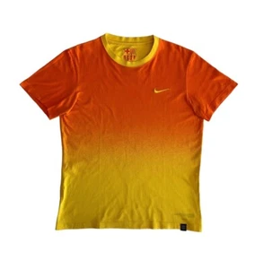 BARCELONA FC 2012/13 Cotton T-Shirt Football Shirt M Mens Vintage Soccer Jersey - Picture 1 of 9