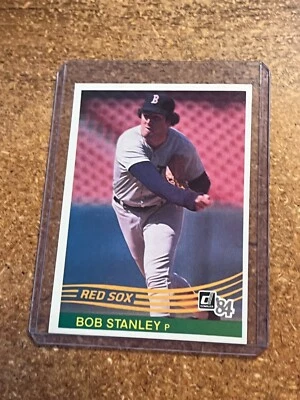 1984 Donruss Baseball # 644 Bob Stanley - Image 1 of 4