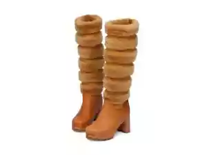 NEW Swedish Hasbeens Roma Tall Boots Size 39 - Picture 1 of 8