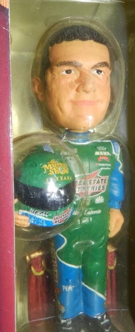 The Muppet show Nascar Legends of the Track Bobby LaBonte Bobble Head NIB Cover