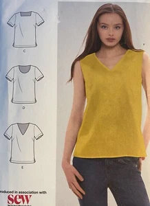 NEW 'SIMPLICITY' EASY PULLOVER TOP SEWING PATTERN K9133 SIZES 8-16 - Picture 1 of 2