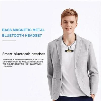 Earbuds Headphone Bluetooth Stereo Earphone Wireless Magnetic Headset  Fast USA! - Image 1 of 4