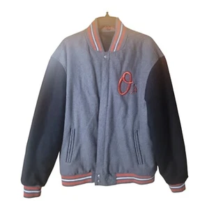 MLB Baltimore Orioles JH Design Two Tone Wool Reversible XL Jacket - Picture 1 of 6