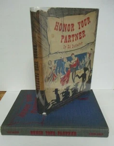 HONOR YOUR PARTNER by Ed Durlacher, American Square Dancing, 1952 in DJ - Picture 1 of 8