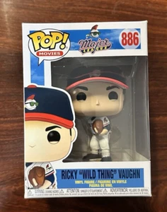 Funko Pop! Major League Ricky "Wild Thing" Vaughn 886 New w/Protective Case - Picture 1 of 20
