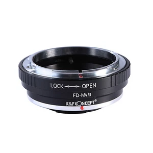 K&F Concept For Canon FD Lens to Micro 4/3 M4/3 M43 Mount Adapter Panasonc GF3 - Picture 1 of 8