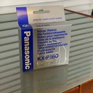 NEW Sealed Genuine Panasonic KX-P160 Black Ribbons OEM KX-P2130 & KX-P2135 - Picture 1 of 4